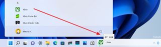 Taskbar drag and drop apps