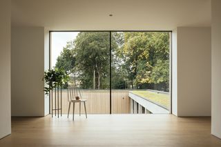 view through The Arbor House by Brown & Brown