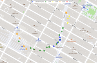 Amazon Sidewalk coverage map