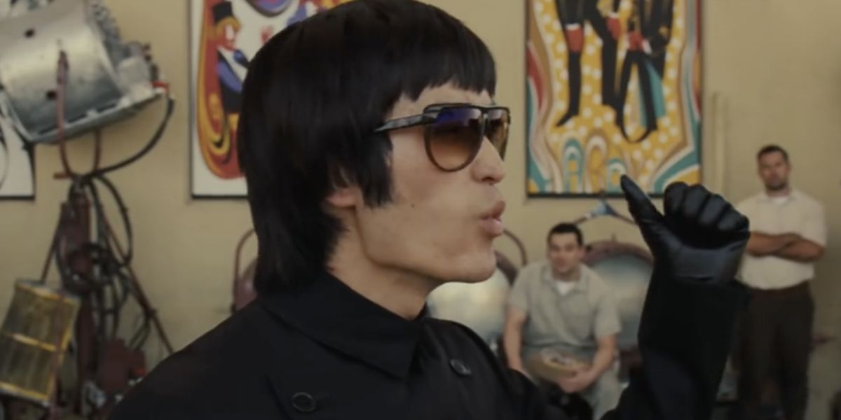 Mike Moh as Bruce Lee in Once Upon a Time in Hollywood