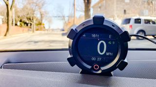 Autool X95 GPS Slope Meter on dash