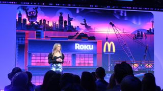 A Roku executive reveals the McDonalds golden arches in Roku City