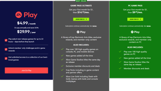 EA Play Xbox Game Pass Ultimate