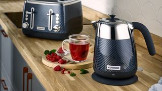 Kenwood Mesmerine Jug Kettle on kitchen counter