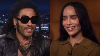 Lenny Kravitz on Jimmy Fallon and Zoe Kravitz on CBS Mornings.