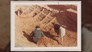 Photos from Sutton Hoo in 1939