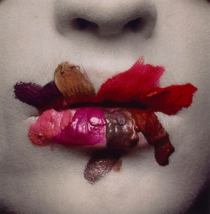 Mouth (for L’Oréal) by Irving Penn