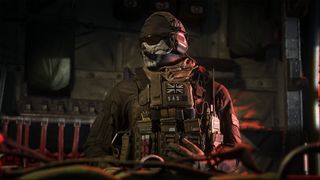 Call of Duty: Modern Warfare 3 Ghost looking to the side