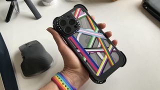 CASETiFY Ultra Bounce iPhone case on iPhone 15 Pro Max