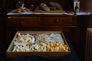 Types of pasta served at Osteria Grand Hotel