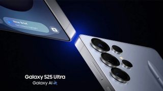 Leaked images purporting to be official Samsung Galaxy S25 promotional materials.