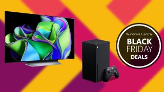 LG C3 4K OLED TV and Xbox Series X on Black Friday