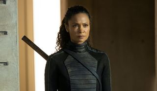 maeve with sword westworld season 3 finale