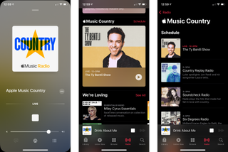 Apple Music Country Radio Station Screenshot