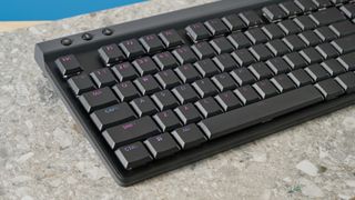 Photograph of the Logitech G515 Lightspeed TKL keyboard