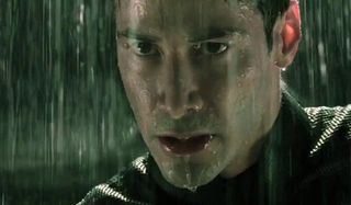 Keanu Reeves as Neo in The Matrix