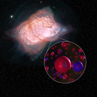 Scientists have detected the universe's first molecule, helium hydride, in a distant planetary nebula called NGC 7027.