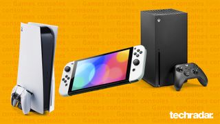 De bedste spillekonsoller: PS5, Nintendo Switch OLED og Xbox Series X