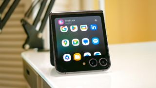 Good Lock app showing off full apps on Samsung Galaxy Z Flip 5 Flex Window cover screen