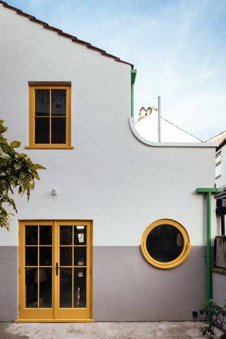 east london house designed by charles holland, exterior