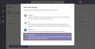 Google Drive for Microsoft Teams