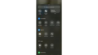 iOS 18 Control Center