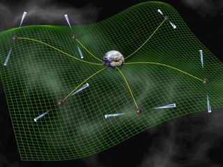 The NANOGrav project is attempting to detect gravitational waves via the close observation of an array of pulsars.