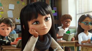 Tati Gabrielle voices Addie in The Emoji Movie.