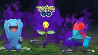 Pokémon Go Shadow Wobbuffet, Bellsprout, and Porygon