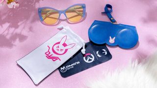 Overatch D.VA Tokki Edition Gunnar glasses.