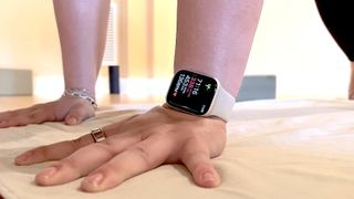 Apple Watch hot yoga