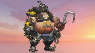 A portrait of the Overwatch 2 character Roadhog