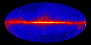 Fermi Gamma-Ray Space Telescope All-Sky Map