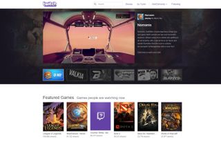 Twitch Homepage