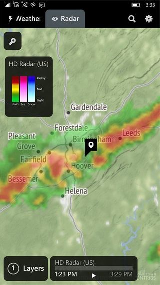 Echo Weather Radar