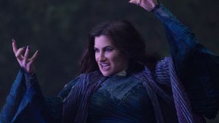 Kathryn Hahn's Agatha performing a spell in Agatha All Along