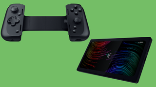 Razer Edge 5G gaming handheld and Razer Kishi V2 Pro phone controller