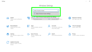 How to change a mouse cursor in windows 10 - ease of access mouse