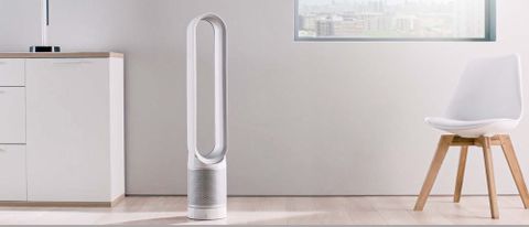 Dyson Pure Cool TP01 in livingroom