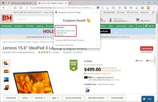 Microsoft Edge Coupons