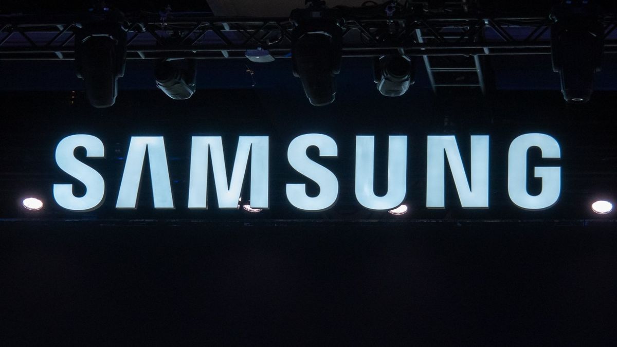 Samsung logo at CES 2019