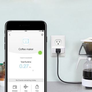 Tp Link Kasa Smart Plug Mini in a kitchen setting