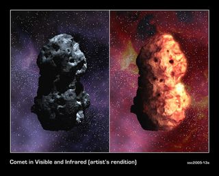 Deep Impact: Telescopes Size Up Comet Target