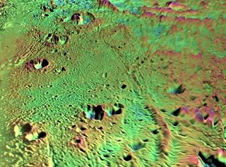 Icy Volcanoes Likely Shape Saturn's Smooth Moon