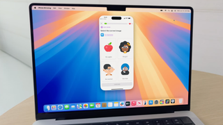 macOS 15 Sequoia running on a MacBook at WWDC 2024