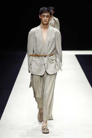 Emporio Armani SS 2025 menswear show