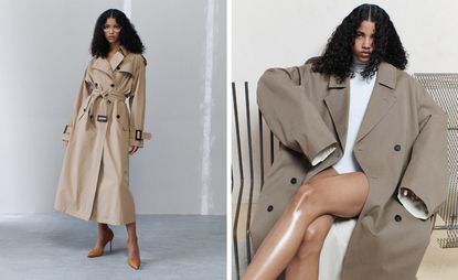 Trench coat SS24 womenswear trend feature