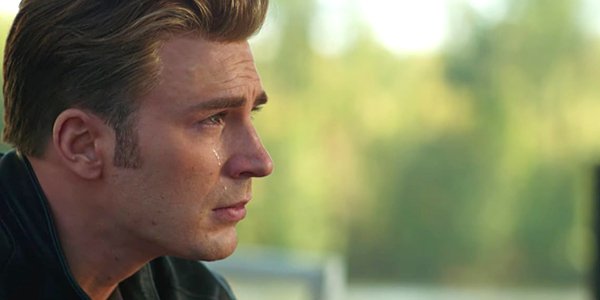 Avengers Endgame Steve Rogers cries Captain America cries Marvel