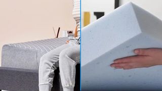 The Siena Memory Foam Mattress vs the Lucid Memory Foam bed topper