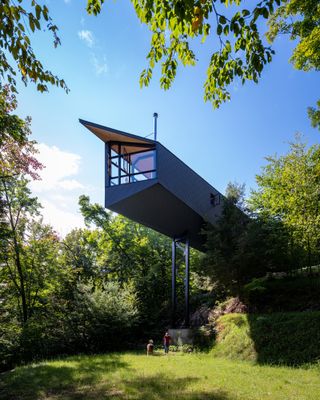 m.o.r.e. CLT Cabin by Kariouk Architects